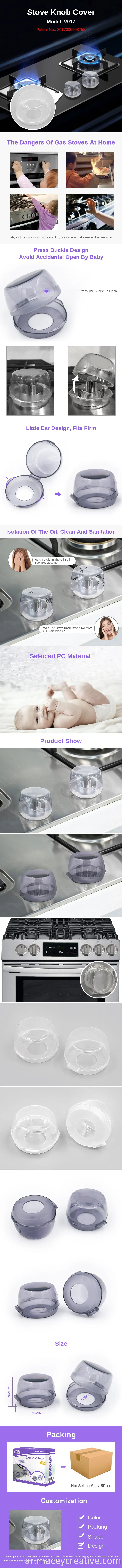 Stove Knob Covers